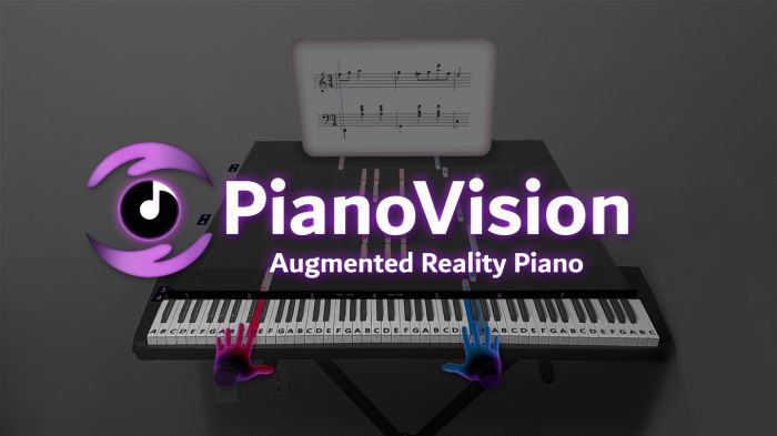AR钢琴 PianoVision