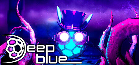 深蓝色3D空间迷宫 Deep Blue 3D Maze in Space