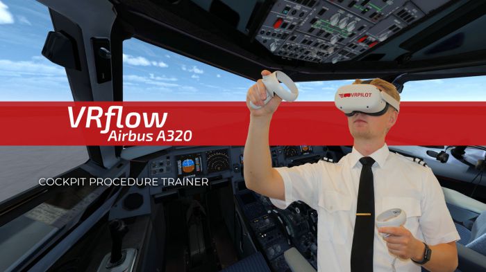 飞行模拟 空客A320 VRflow Airbus A320