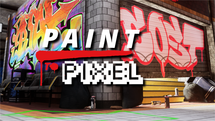 涂鸦展览 Paint To Pixel