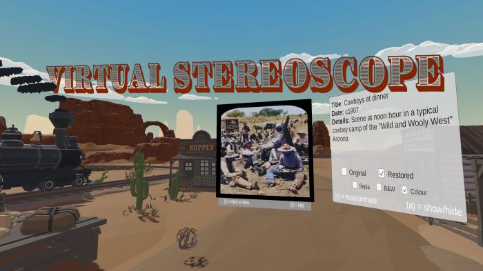 虚拟立体镜 Virtual Stereoscope