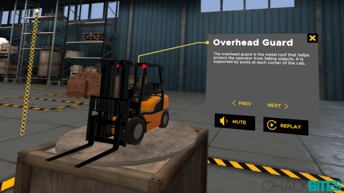 叉车驾驶模拟器 Enterprise Forklift OSHA Training Simulator