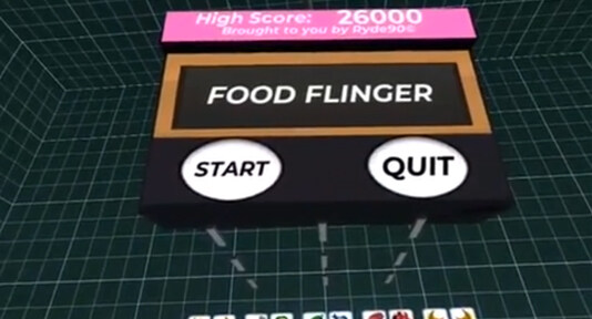 食物投掷者 Food Flinger VR