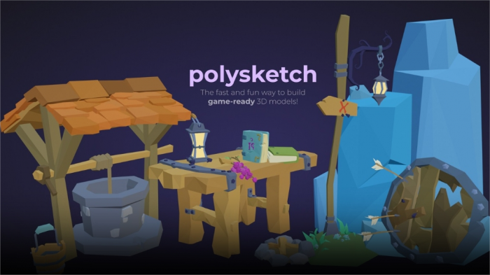 多边形草图 Polysketch