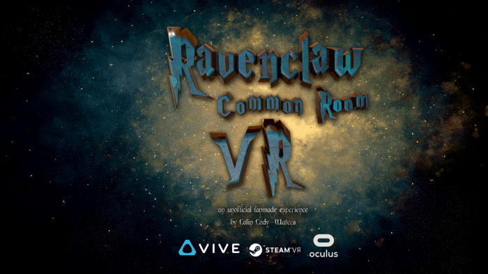 拉文克劳公共休息室 Ravenclaw Common Room VR