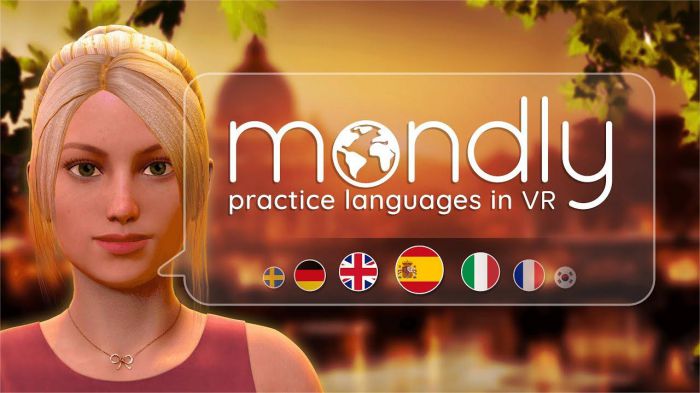 在VR中练习语言 Mondly: Practice Languages in VR