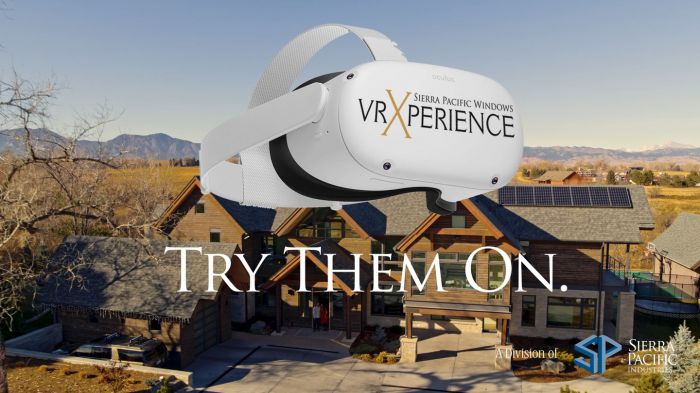 装修门窗体验 Sierra Pacific VR Xperience