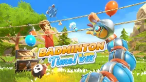 《Badminton Time VR》今夏登陆 PSVR2，真实羽毛球+趣味迷你游戏全面上线