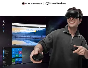 Play For Dream MR 即将上线 Virtual Desktop，高端无线 PC VR 体验再升级