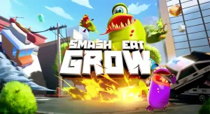 免费VR多人新游《Smash Eat Grow》当VR怪兽，拆城吞噬，越吃越大