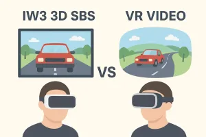 IW3 视频 与 VR 视频：技术原理、观看体验与区别