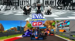 真实卡丁车+VR赛道！法国EVA发布全新多人竞速体验《EVA Karting GP》