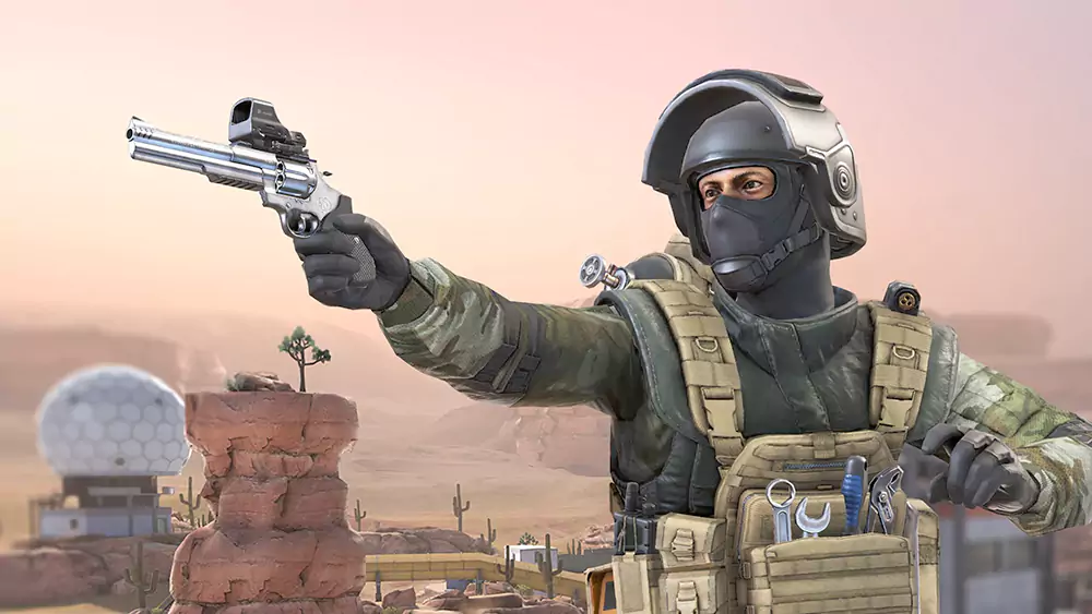 《Forefront》v4.0大更新：沙漠新图、左轮手枪、拖拽尸体，32人VR战场全面进化