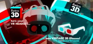 用 Quest 3 看红蓝 3D：一场荒诞又上头的复古实验